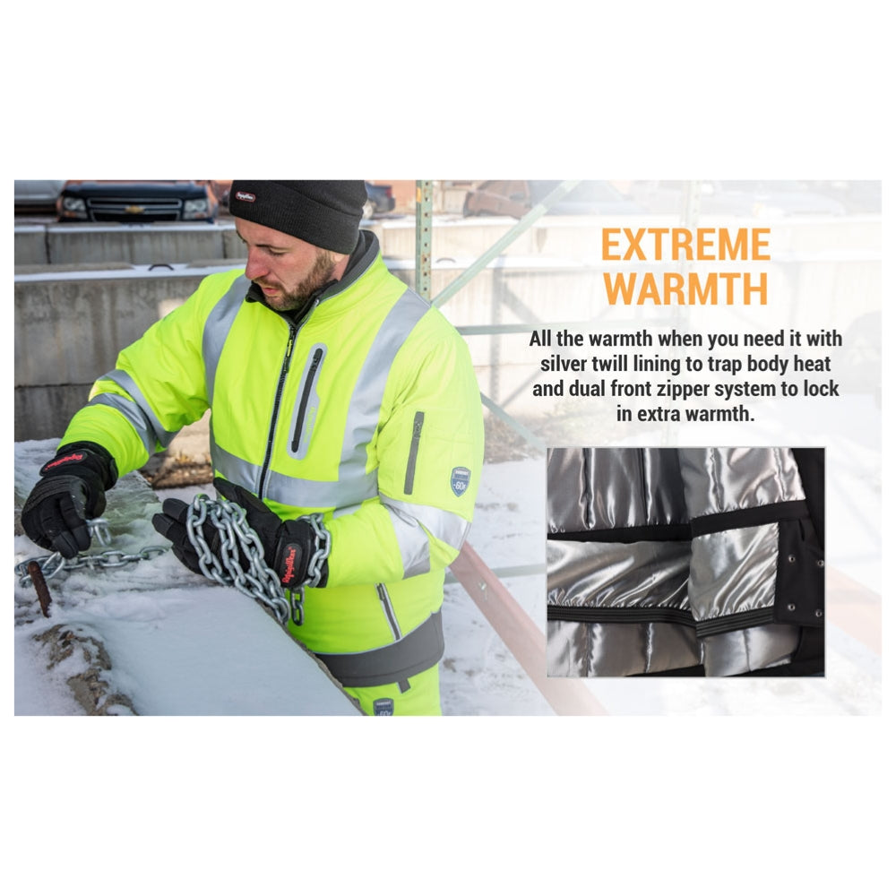 RefrigiWear HiVis Extreme Softshell Jacket | All Security Equipment