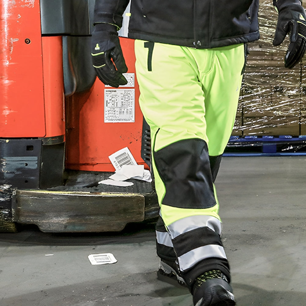 RefrigiWear HiVis Insulated Softshell Pants | All Security Equipment