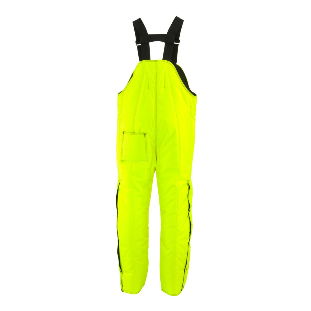 RefrigiWear HiVis Iron-Tuff® Bib Overalls (Lime) | All Security Equipment