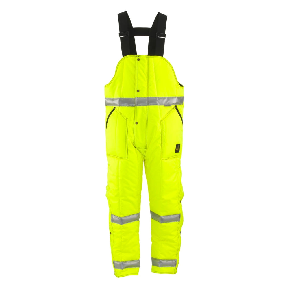 RefrigiWear HiVis Iron-Tuff® Bib Overalls (Lime) | All Security Equipment