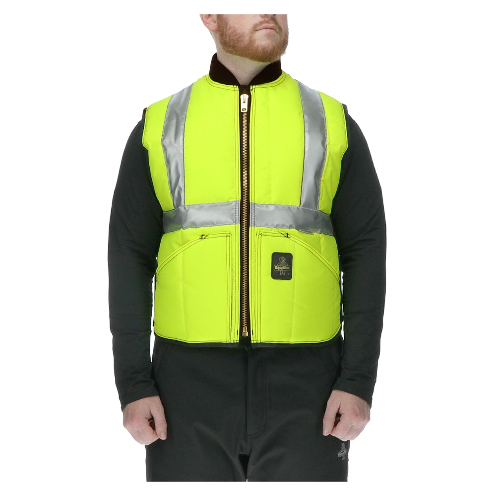 RefrigiWear HiVis Iron-Tuff® Vest (Lime) | All Security Equipment