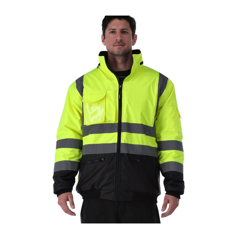 RefrigiWear HiVis Waterproof Bomber Jacket | All Security Equipment