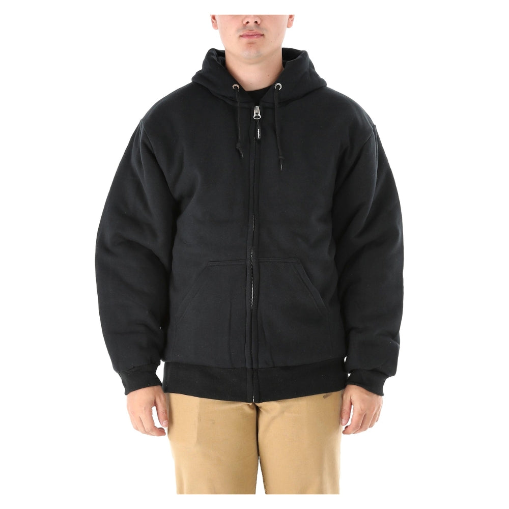 RefrigiWear Insulated Quilted Sweatshirt (Black) | All Security Equipment