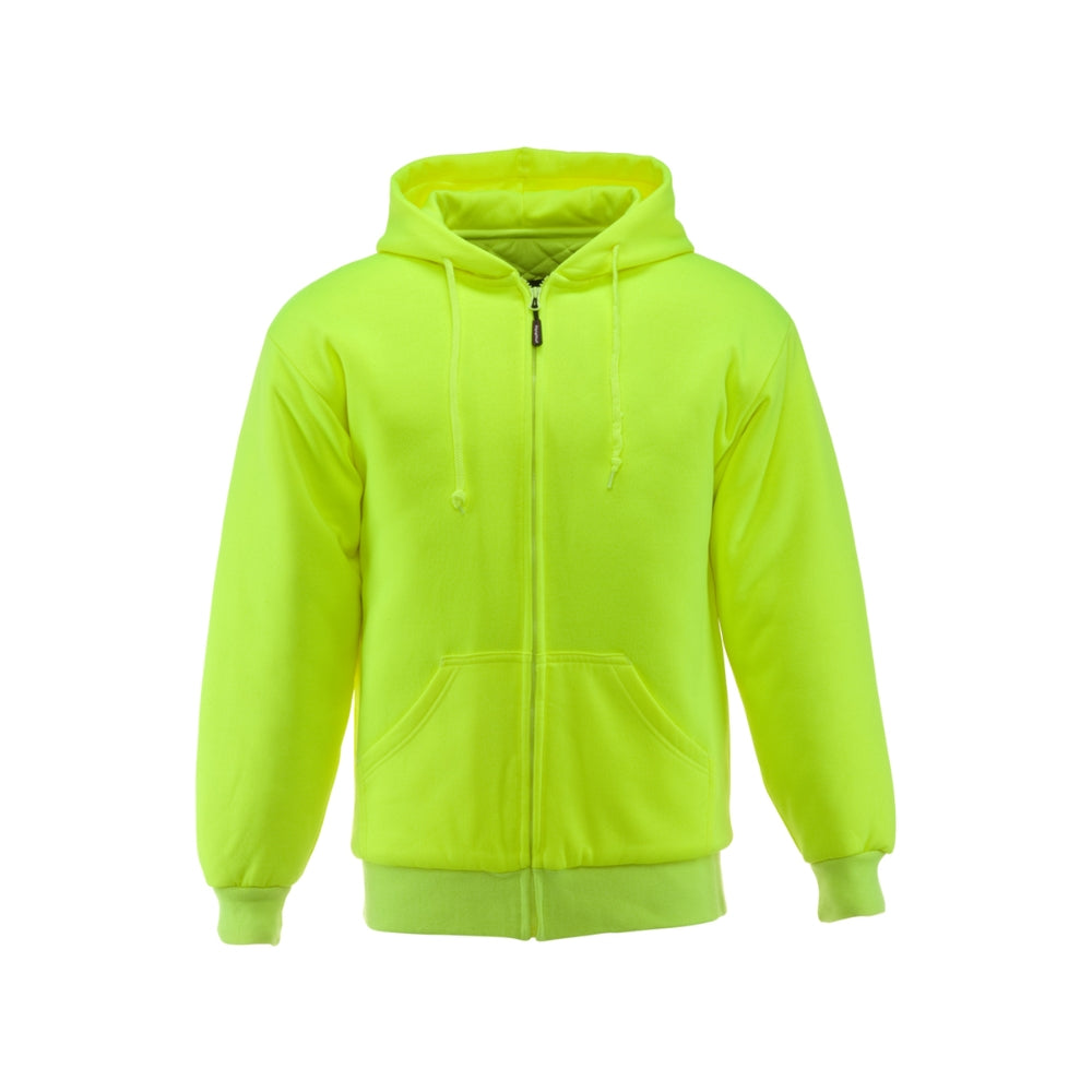 RefrigiWear Insulated Quilted Sweatshirt (Lime) | All Security Equipment