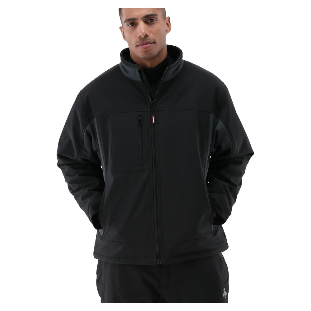 RefrigiWear Insulated Softshell Jacket (Black) | All Security Equipment