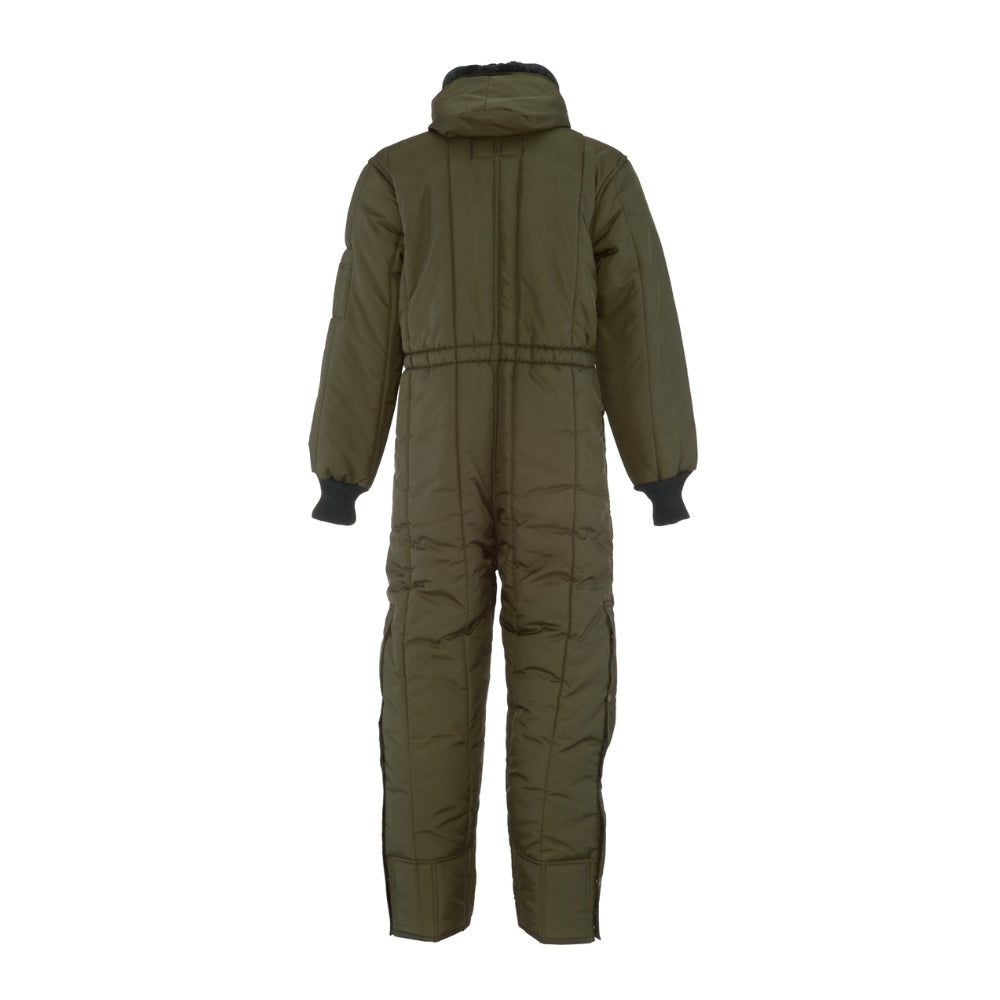 RefrigiWear Iron-Tuff® Coveralls with Hood (Sage) | All Security Equipment