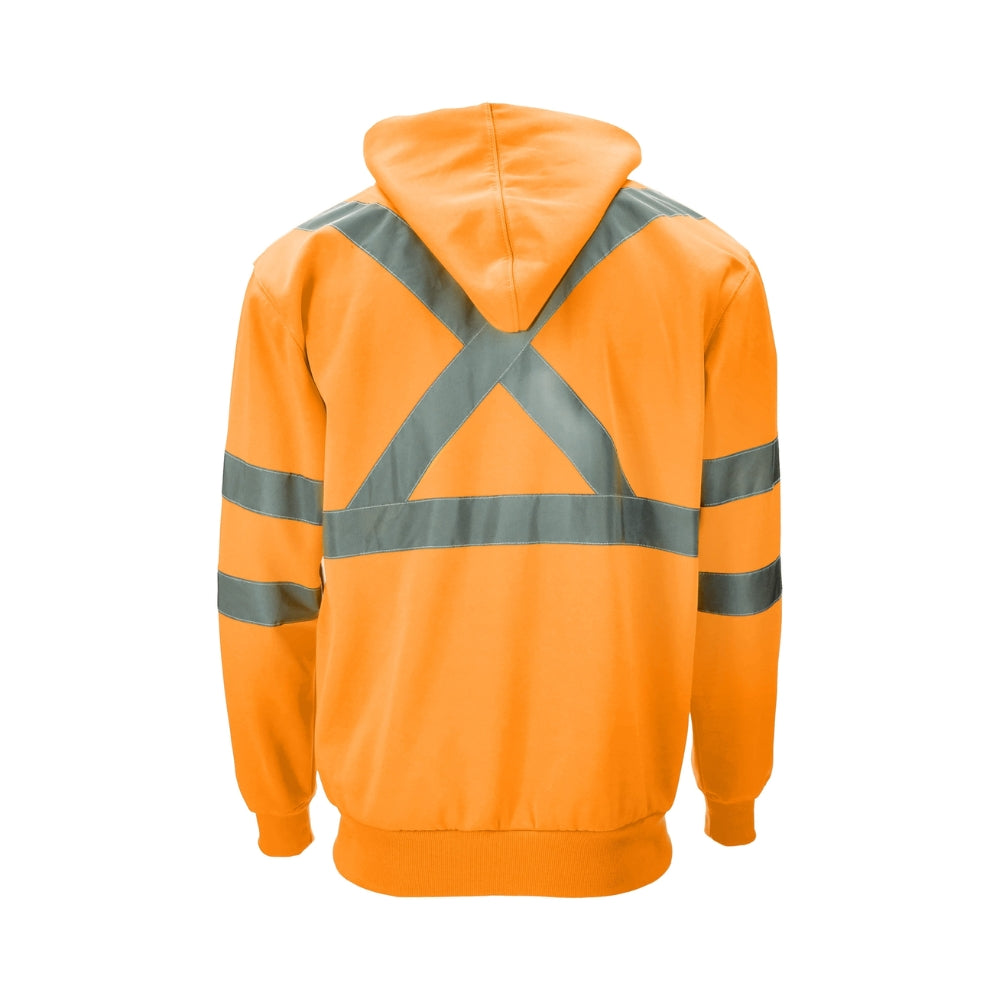 RefrigiWear NEW! HiVis Hooded Sweatshirt (Orange) | All Security Equipment