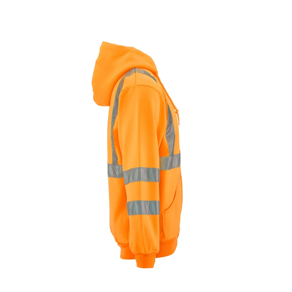 RefrigiWear NEW! HiVis Hooded Sweatshirt (Orange) | All Security Equipment