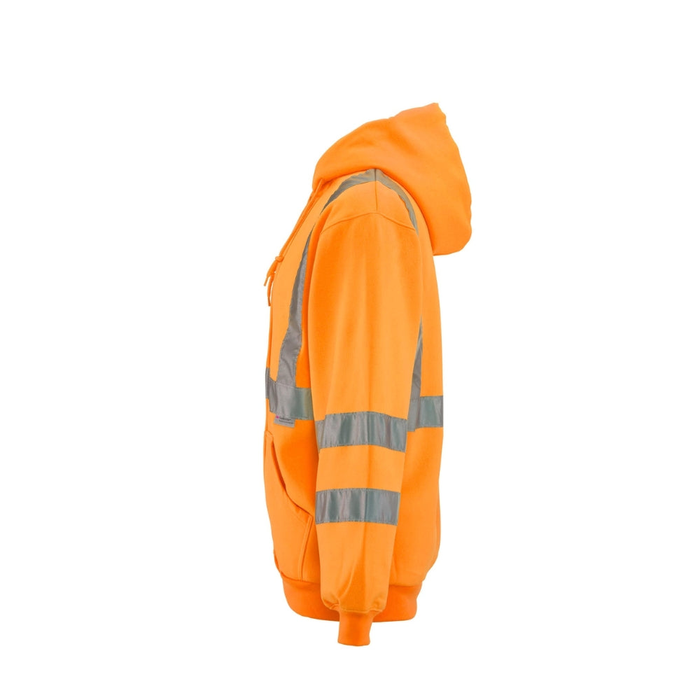 RefrigiWear NEW! HiVis Hooded Sweatshirt (Orange) | All Security Equipment