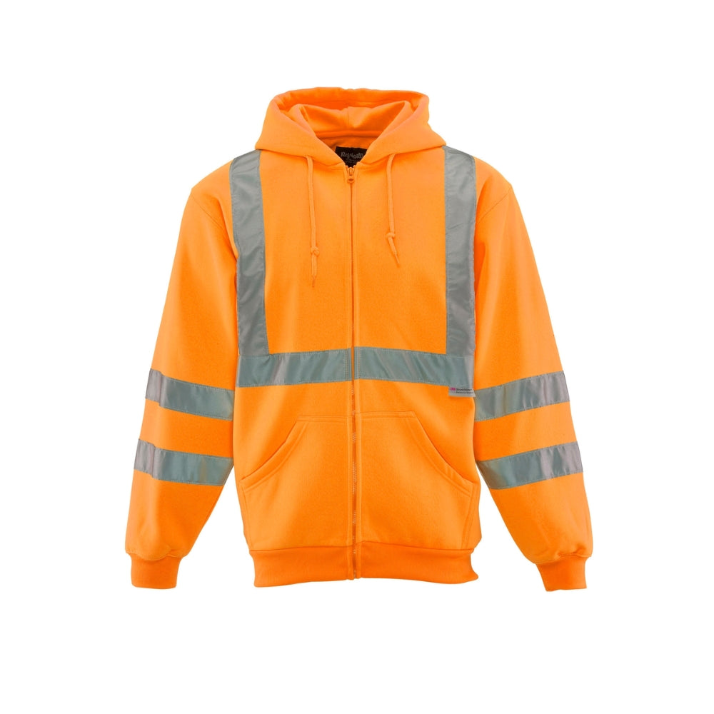 RefrigiWear NEW! HiVis Hooded Sweatshirt (Orange) | All Security Equipment