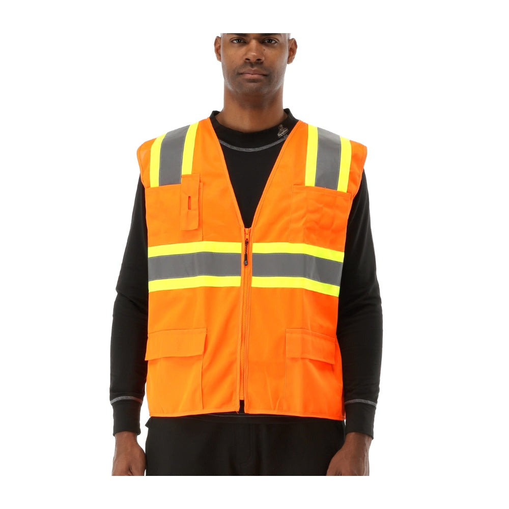 RefrigiWear Orange Safety Vest | All Security Equipment