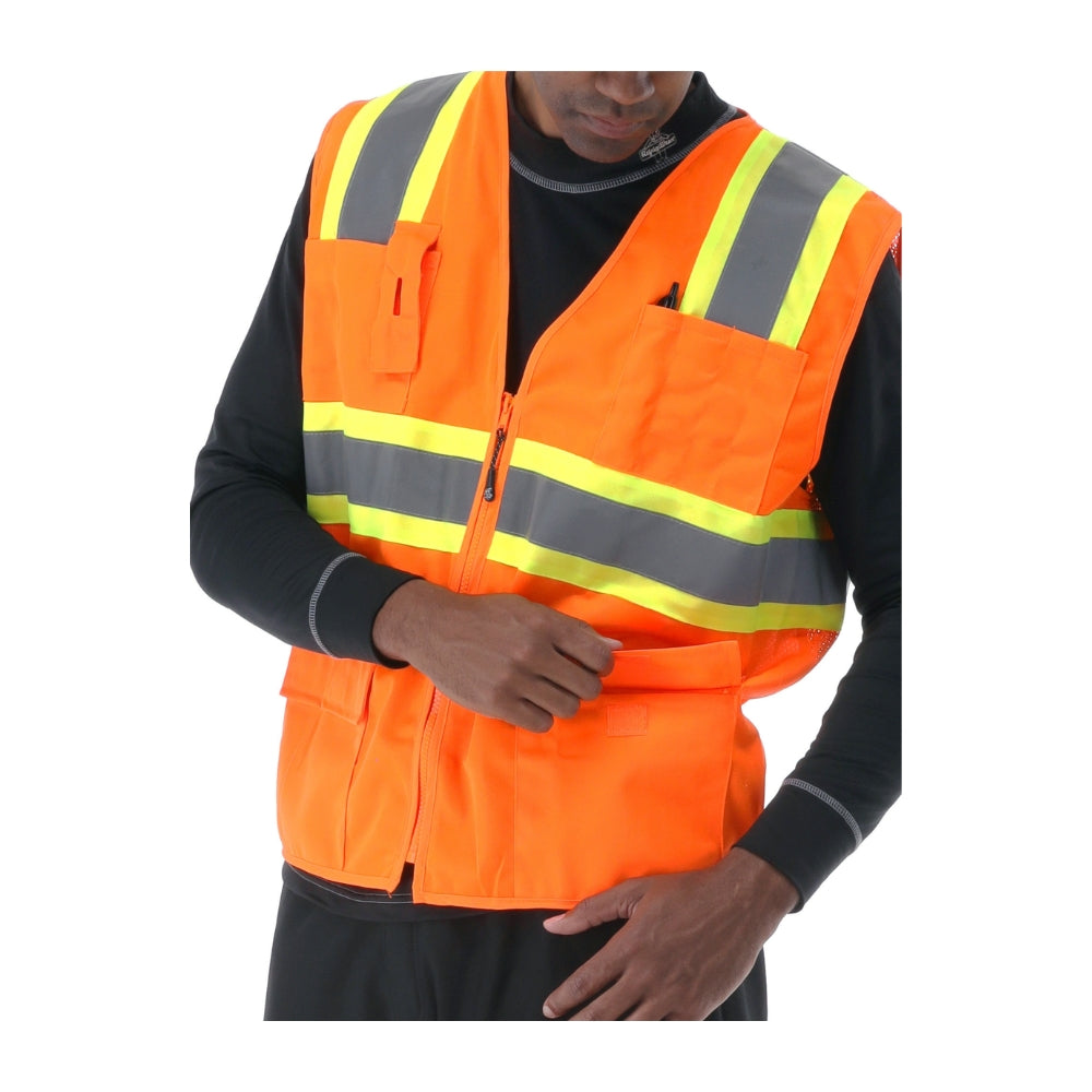 RefrigiWear Orange Safety Vest | All Security Equipment