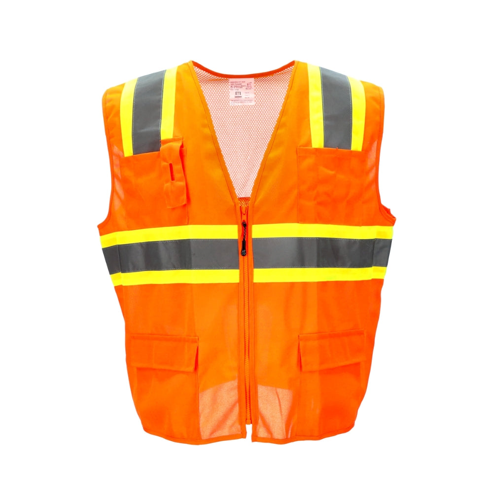 RefrigiWear Orange Safety Vest | All Security Equipment