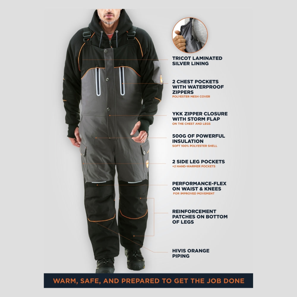 RefrigiWear PolarForce® Bib Overalls | All Security Equipment