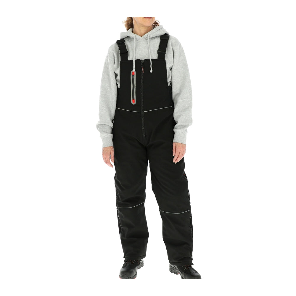 RefrigiWear Women's Insulated Softshell Bib Overalls (Available in S-2XL) | All Security Equipment