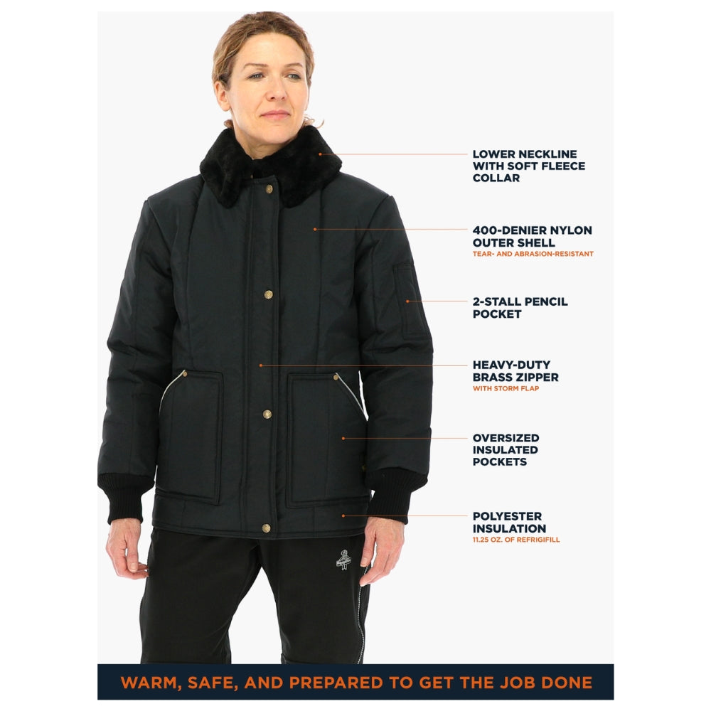 RefrigiWear Women’s Iron-Tuff® Coat | All Security Equipment