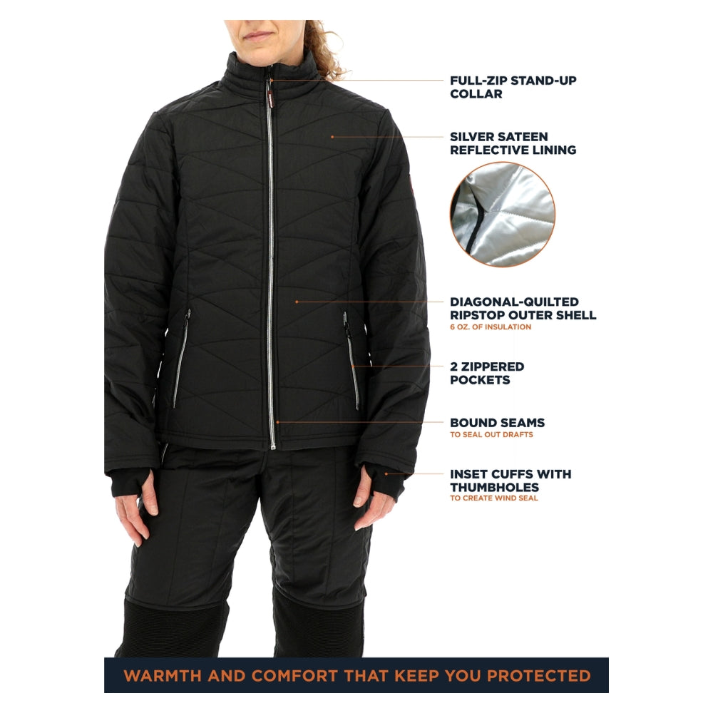 RefrigiWear Women’s Quilted Jacket | All Security Equipment