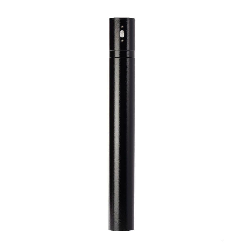 Reliance Foundry R-7472 Stal Carbon Steel Retractable Bollard (Black)