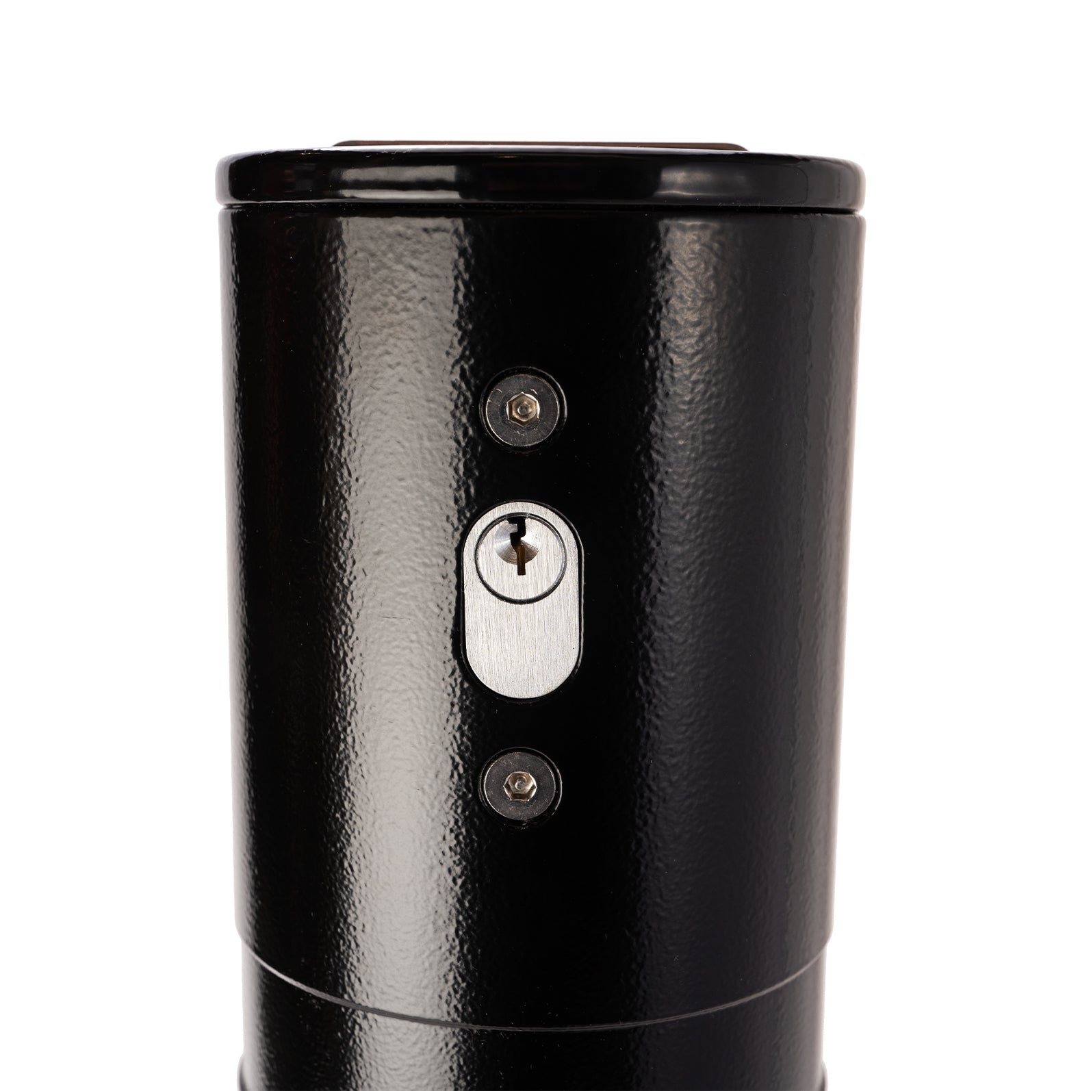 Reliance Foundry R-7472 Stal Carbon Steel Retractable Bollard (Black)