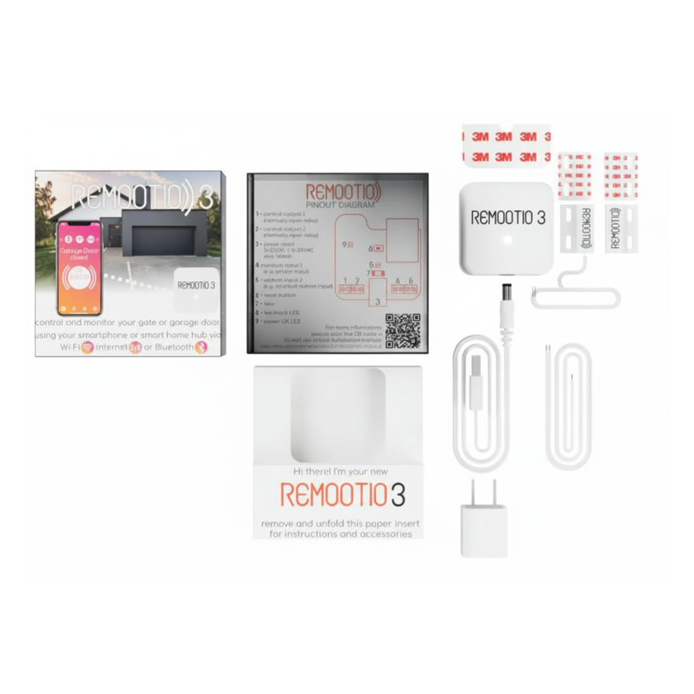 Remootio RMT3 3 - Bluetooth and WiFi Smart Opener