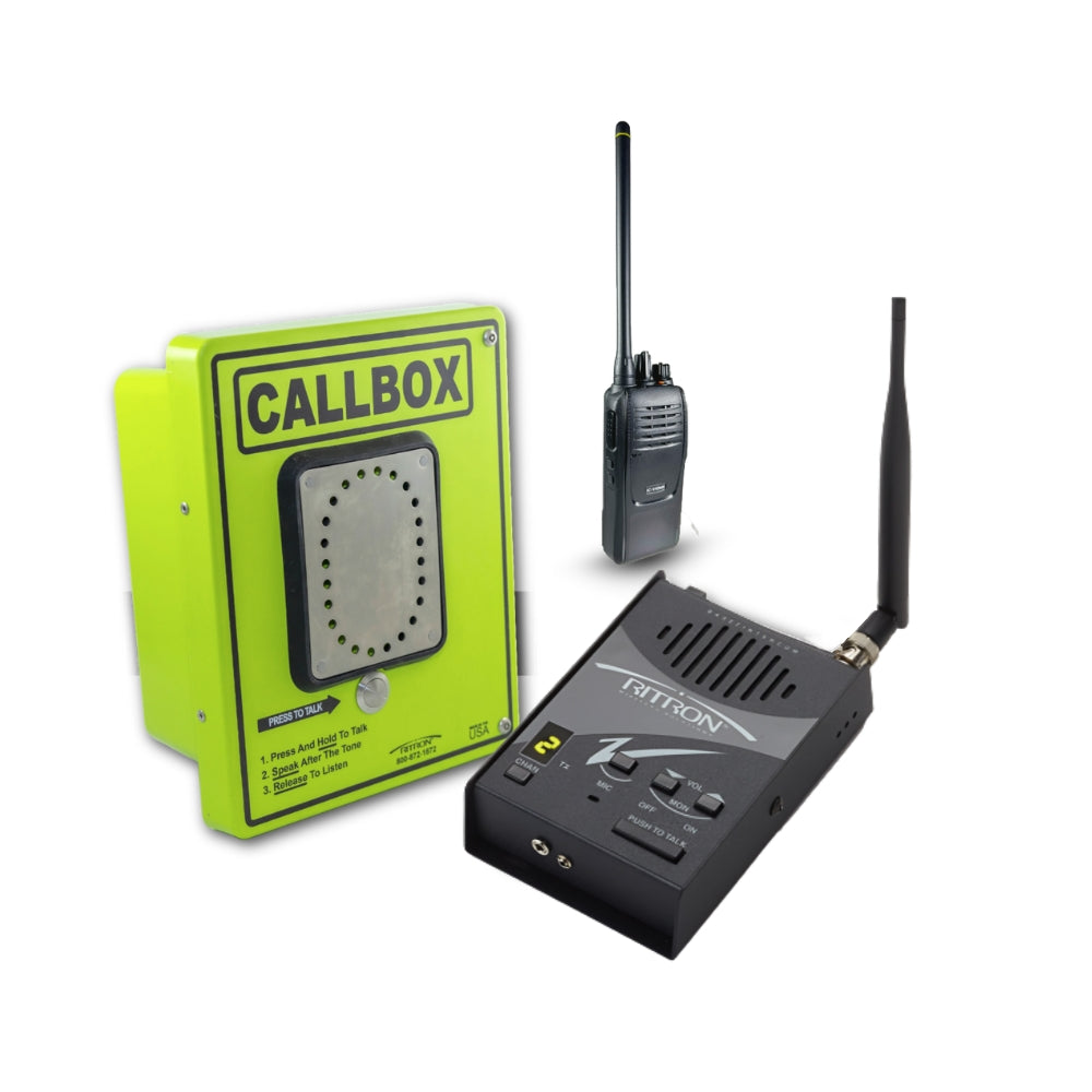 Ritron RGGS-127M-HD-KP Gateguard Callbox Package (VHF “License Free” w/ Entry Keypad) | All Security Equipment