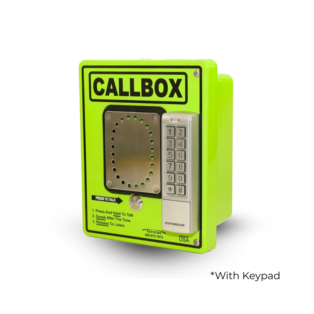 RItron Series 2-Way Radio Callbox Analog | All Security Equipment