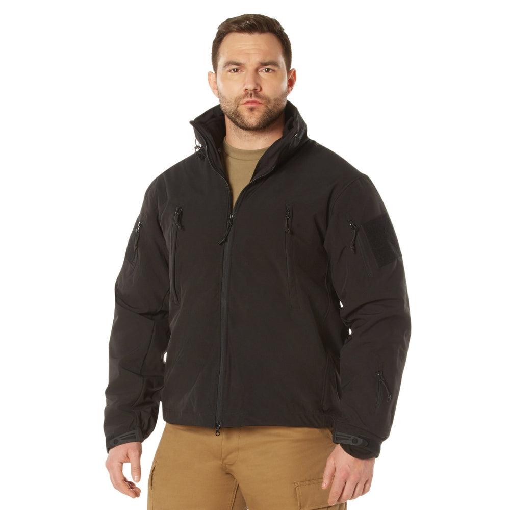 Rothco 3-in-1 Spec Ops Soft Shell Jacket (Black) - 1