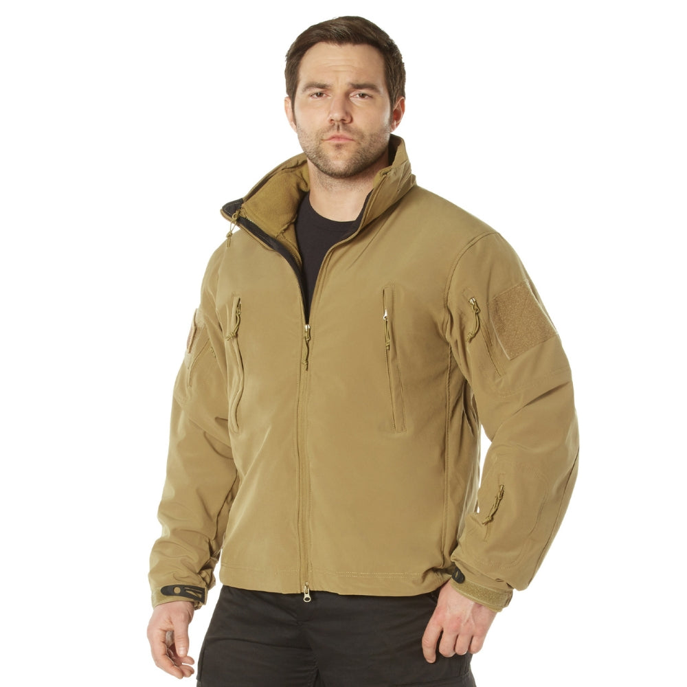 Rothco 3-in-1 Spec Ops Soft Shell Jacket (Coyote Brown) - 1