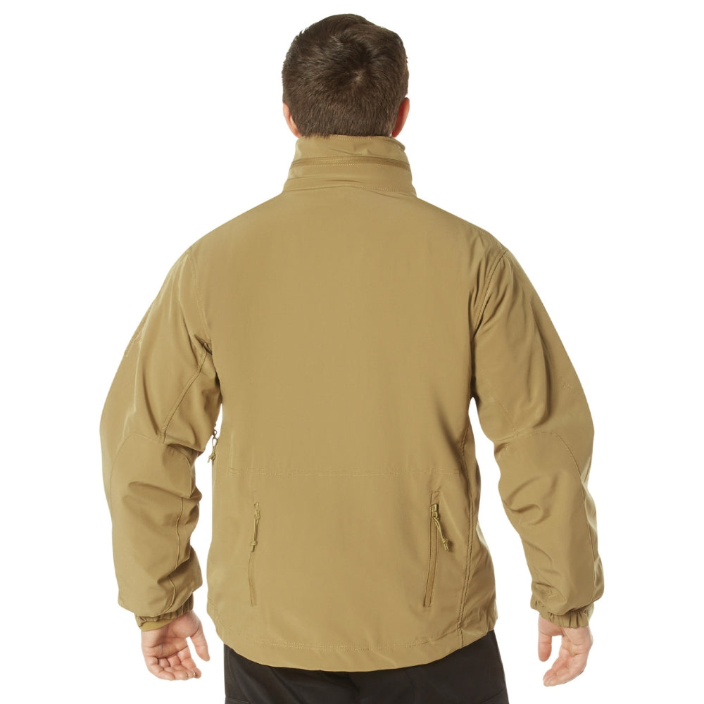 Rothco 3-in-1 Spec Ops Soft Shell Jacket (Coyote Brown) - 5