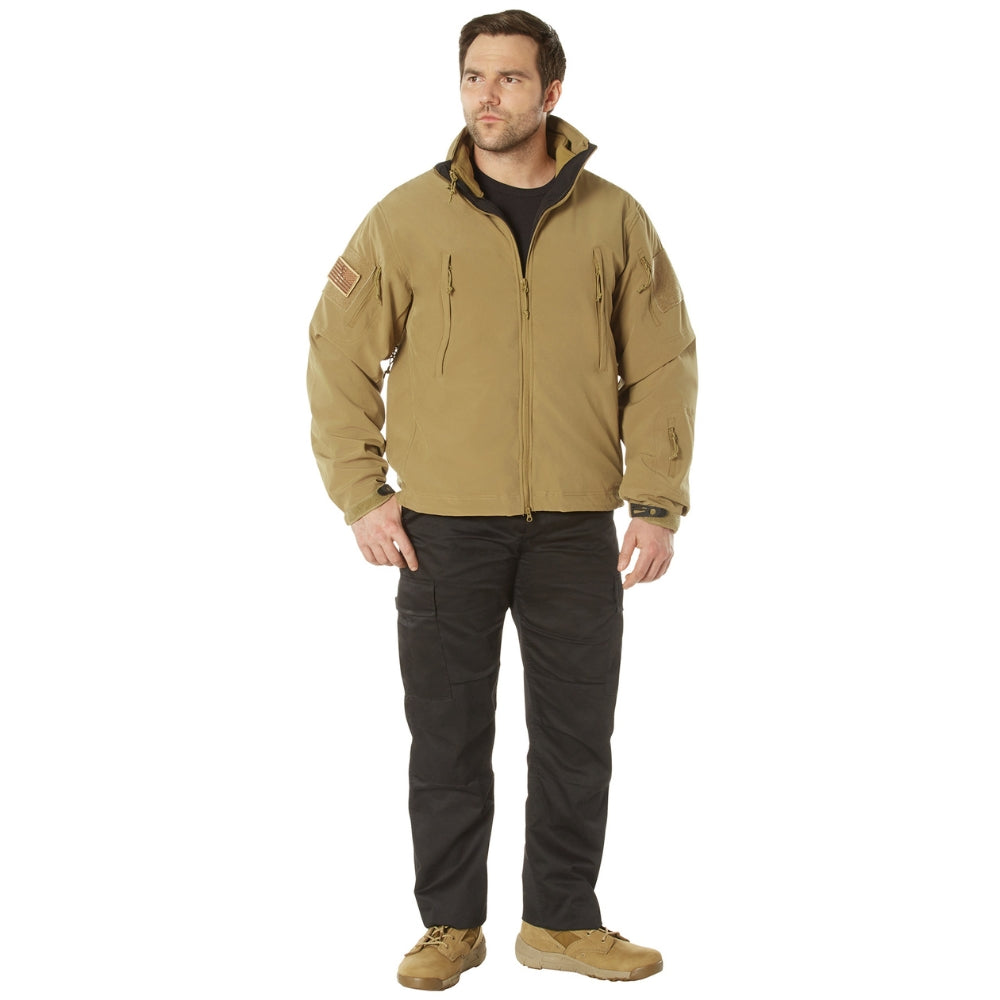 Rothco 3-in-1 Spec Ops Soft Shell Jacket (Coyote Brown) - 7