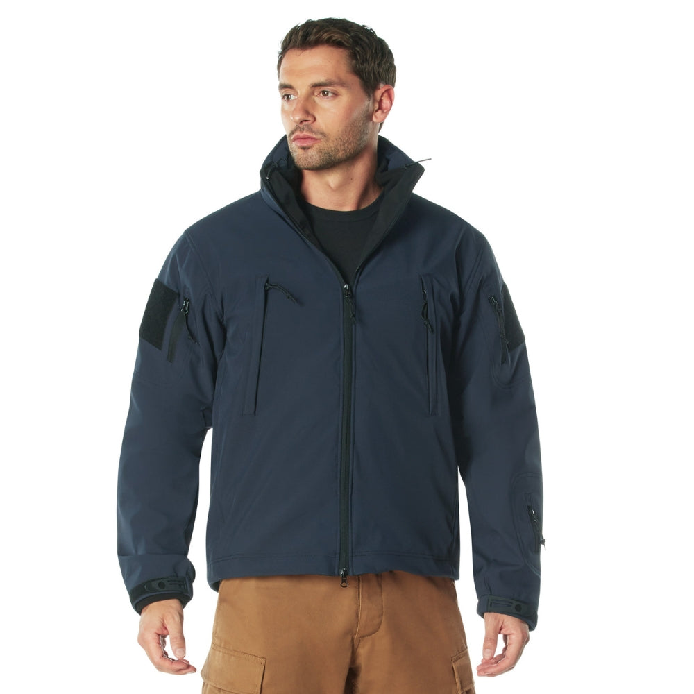 Rothco 3-in-1 Spec Ops Soft Shell Jacket (Midnight Navy Blue)