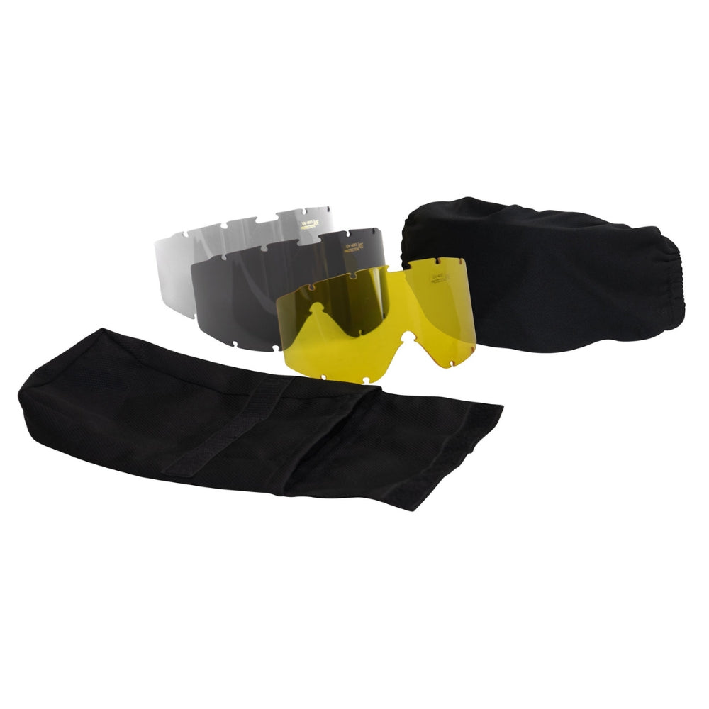 Rothco ANSI Ballistic OTG Goggle System | All Security Equipment - 13