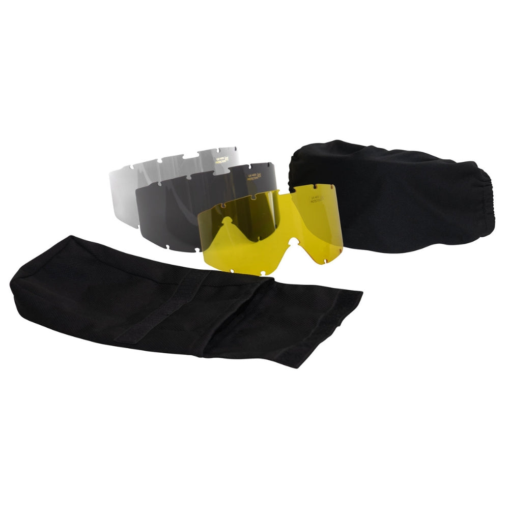 Rothco ANSI Ballistic OTG Goggle System | All Security Equipment - 7