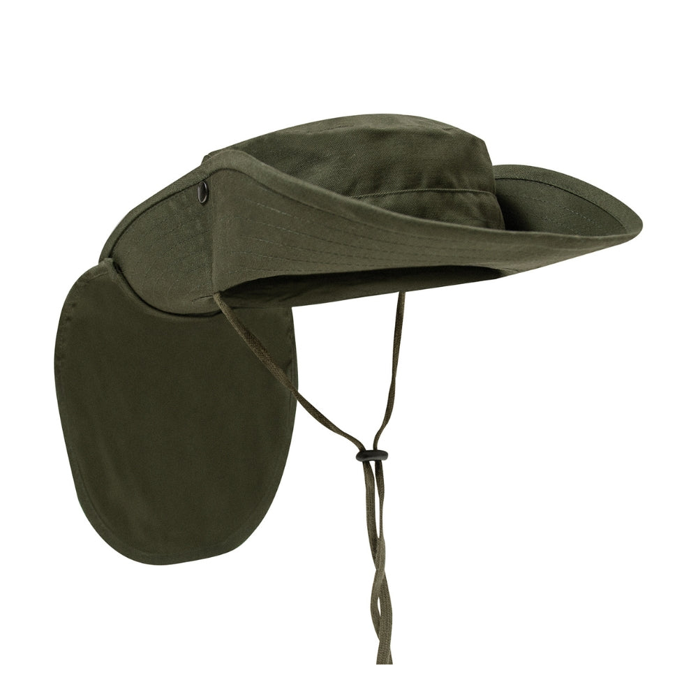 Rothco Adjustable Boonie Hat With Neck Cover | All Security Equipment - 6