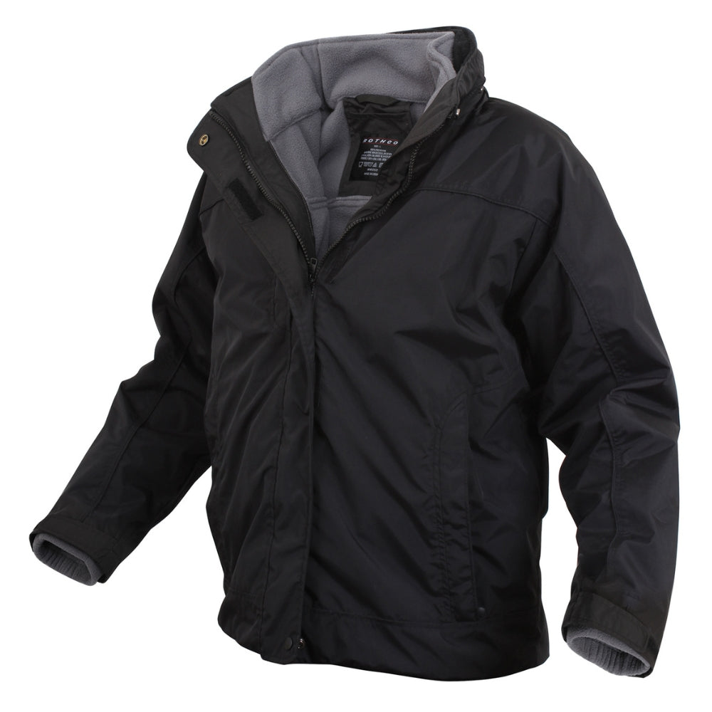 Rothco All Weather 3-In-1 Jacket (Black) | All Security Equipment - 3