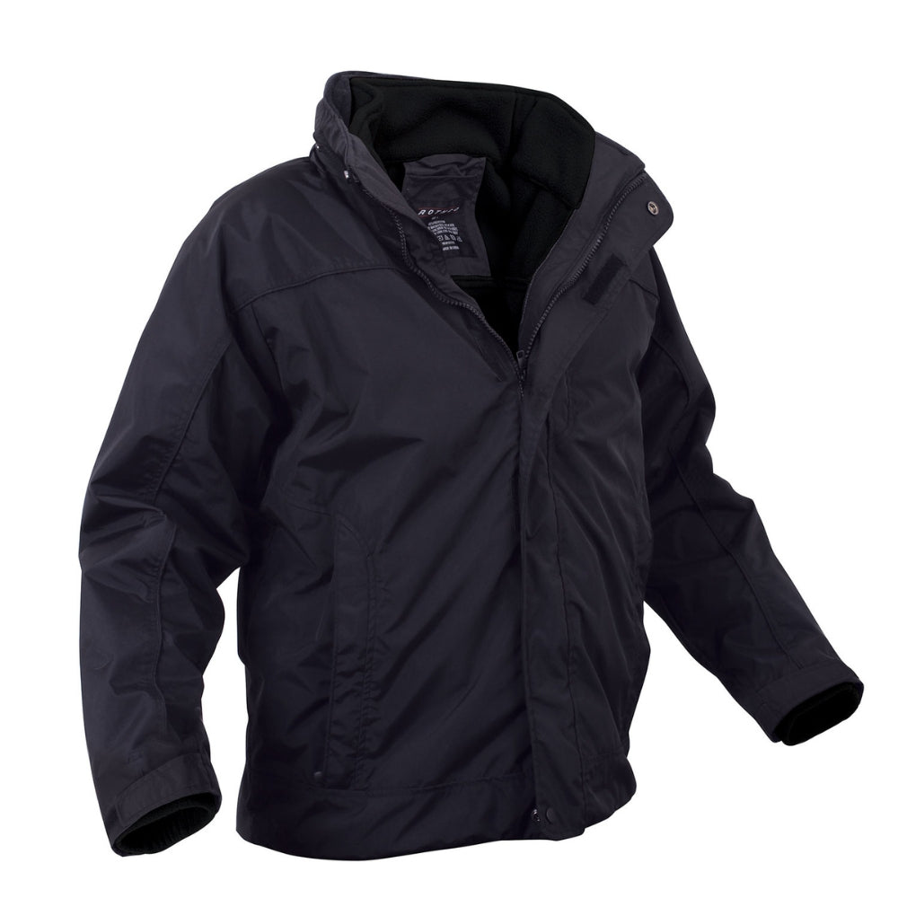 Rothco All Weather 3-In-1 Jacket (Midnight Navy Blue) - 2