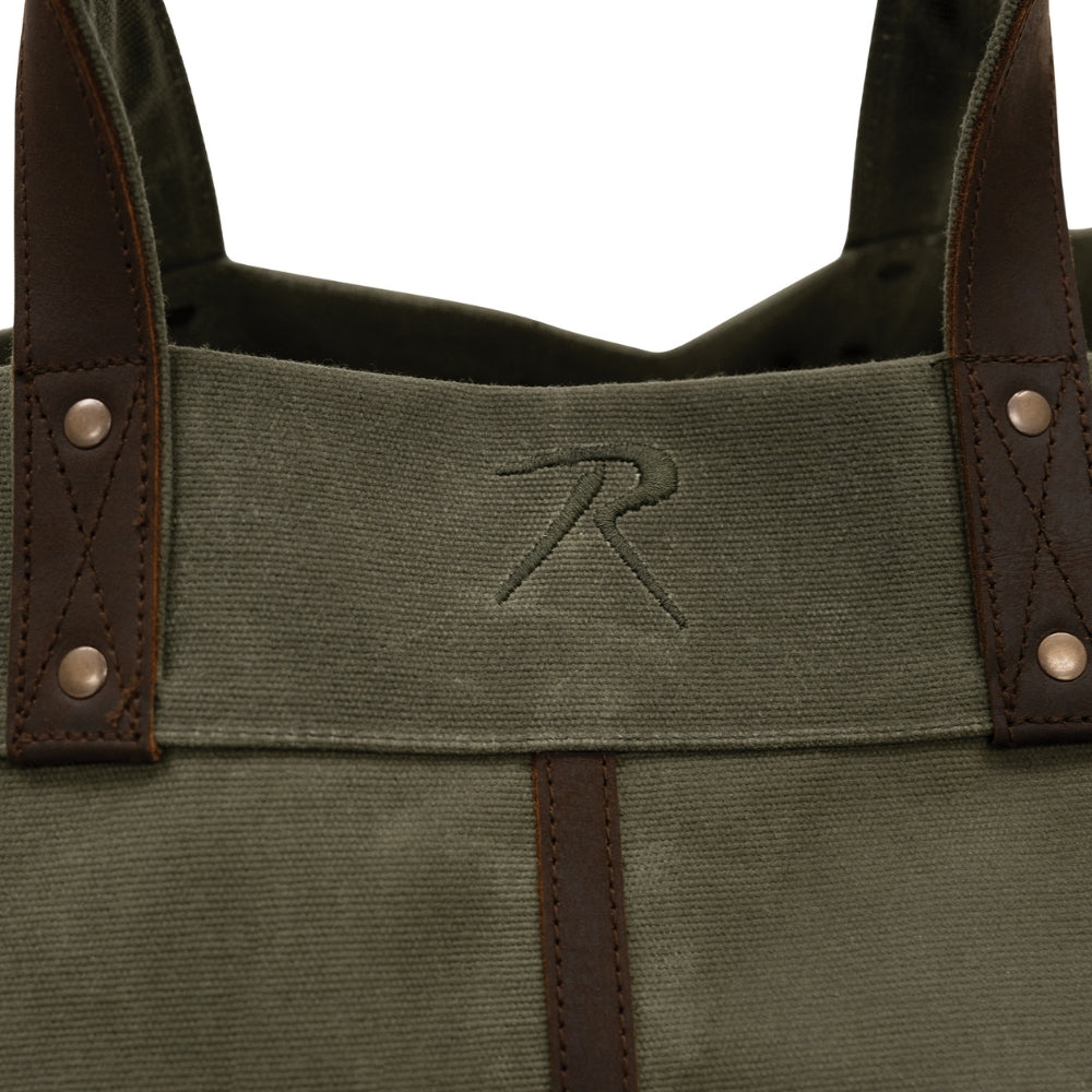 Rothco Backwoods Waxed Canvas Log Carrier | All Security Equipment - 6