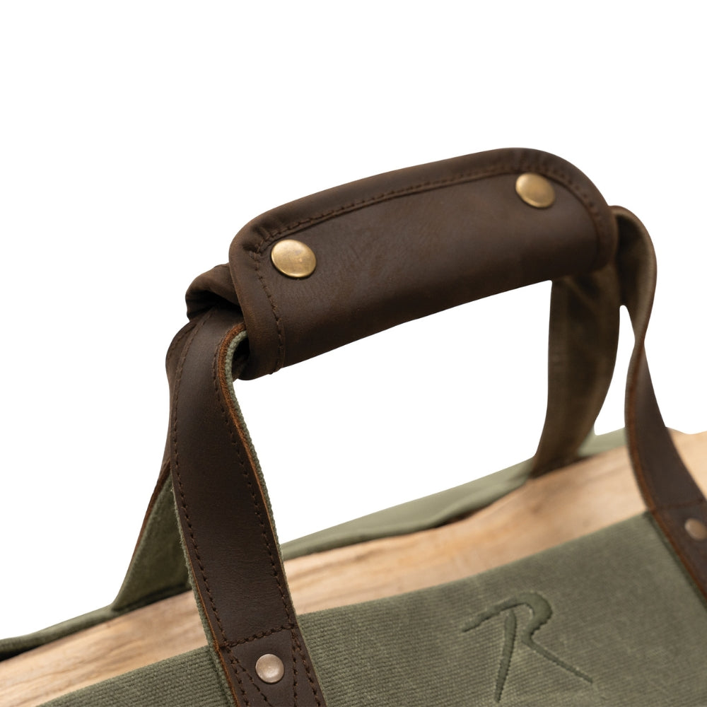 Rothco Backwoods Waxed Canvas Log Carrier | All Security Equipment - 7