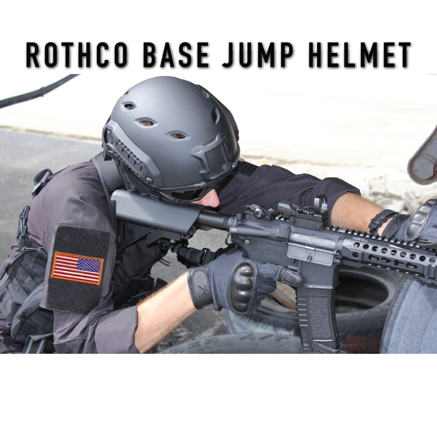 Rothco Base Jump Helmet | All Security Equipment - 6