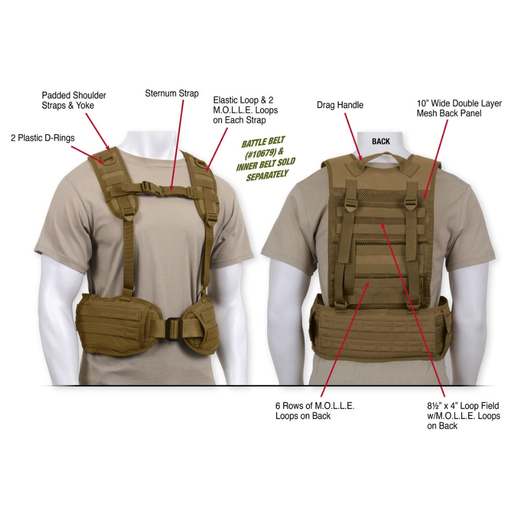 Rothco Battle Harness | All Security Equipment - 7