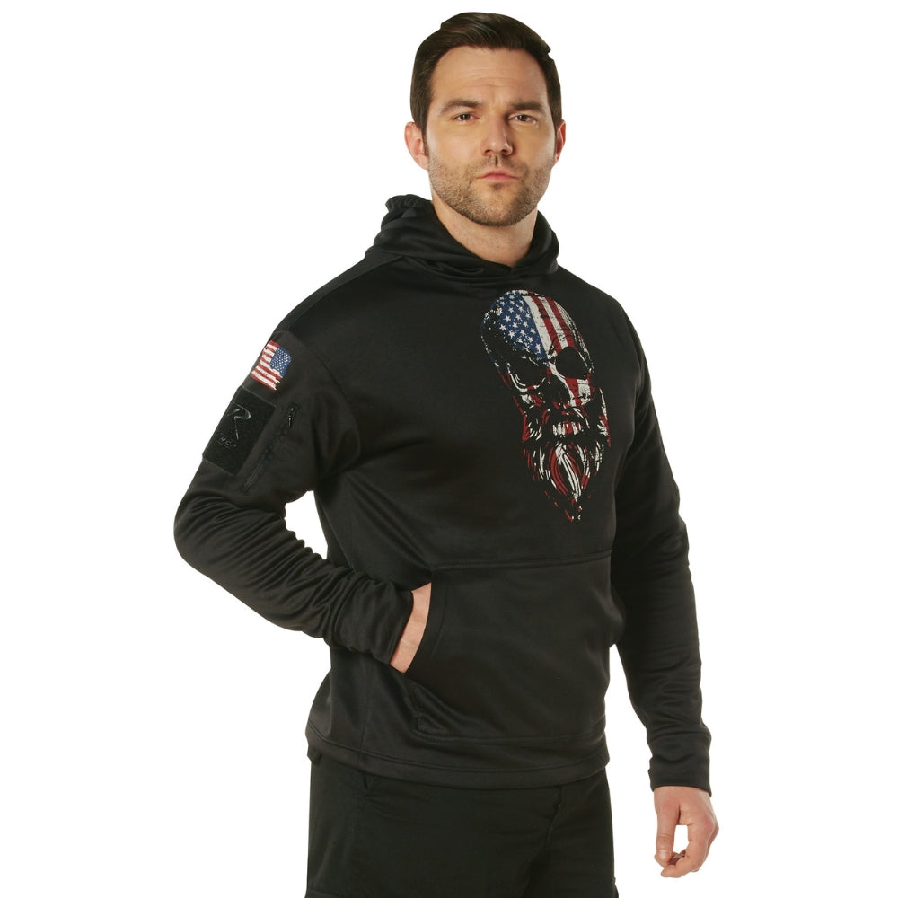 Rothco Bearded Skull Concealed Carry Hoodie | All Security Equipment - 2