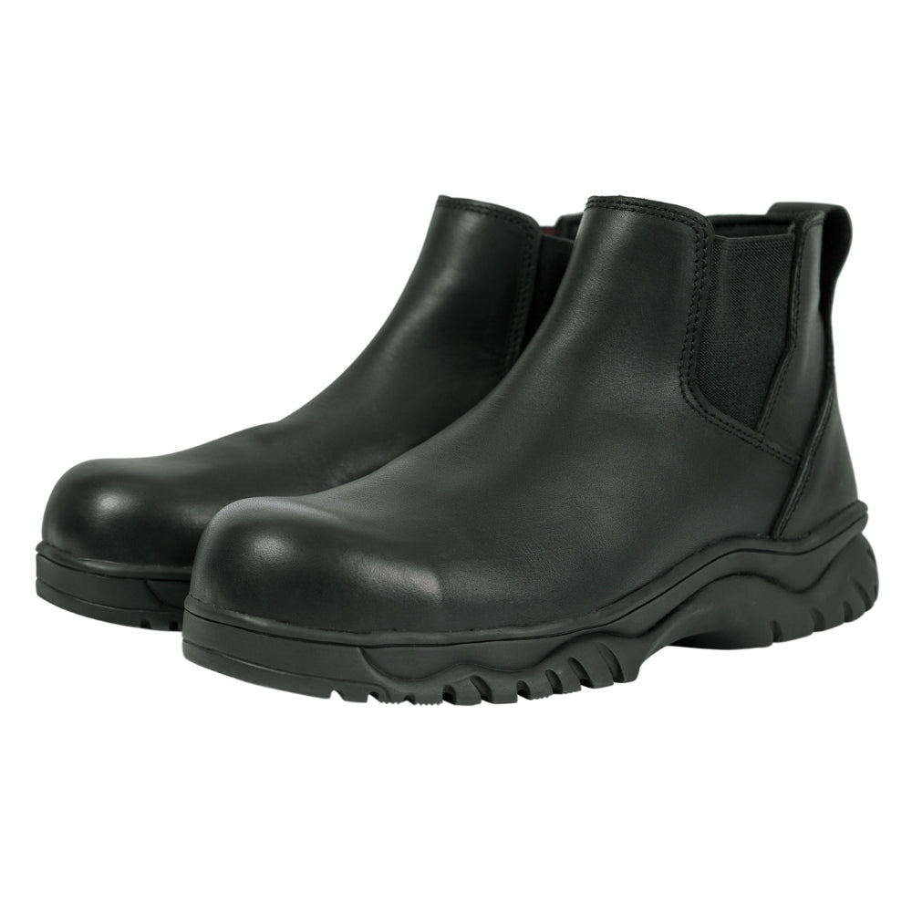 Rothco Black Chelsea Work Boots | All Security Equipment - 2