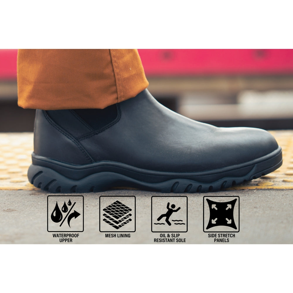 Rothco Black Chelsea Work Boots | All Security Equipment - 7
