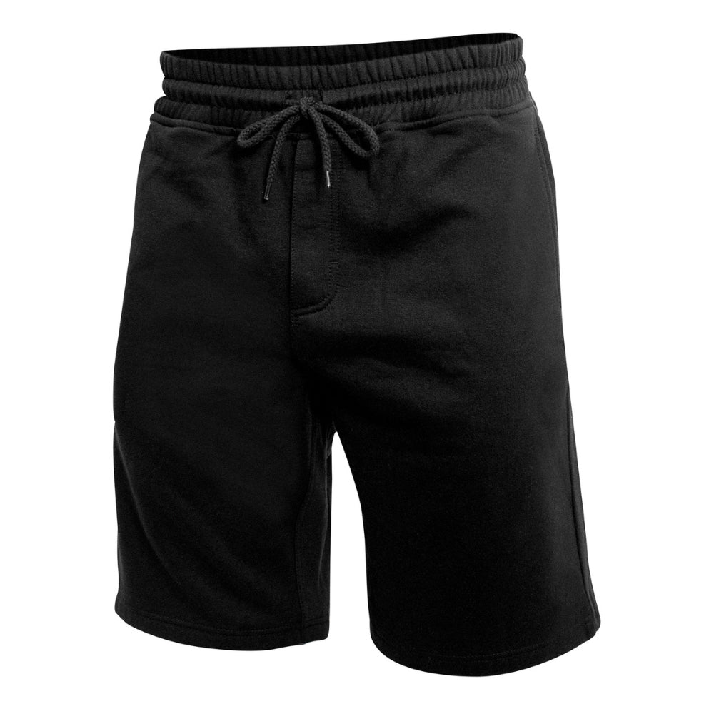 Rothco Camo And Solid Color Sweatshorts (Black) | All Security Equipment - 1