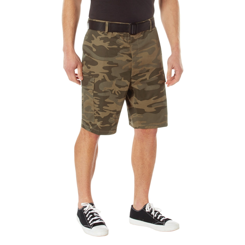 Rothco Camo BDU Shorts (Coyote Camo) | All Security Equipment - 1