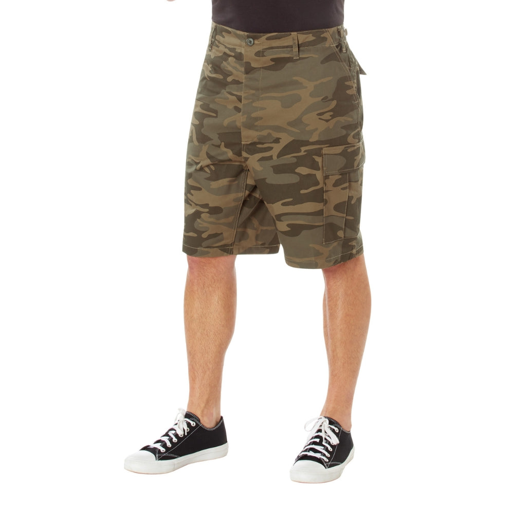 Rothco Camo BDU Shorts (Coyote Camo) | All Security Equipment - 2