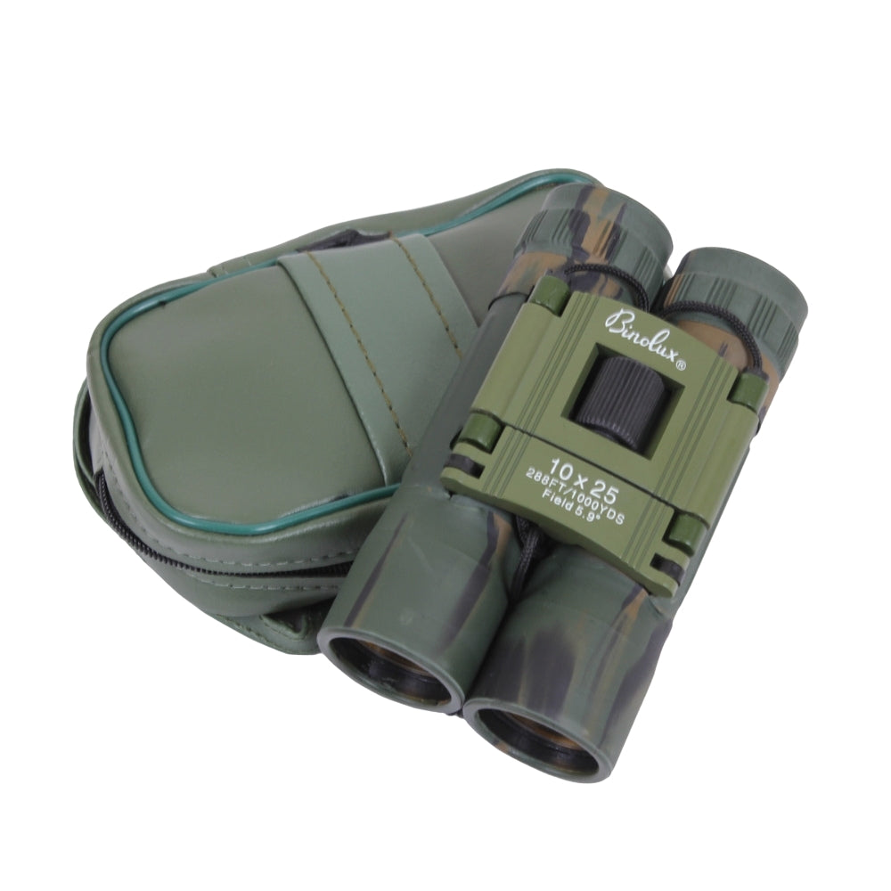 Rothco Camo Compact 10 X 25mm Binoculars 736235058607 - 5