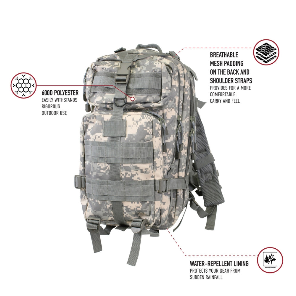 Rothco Camo Medium Transport Pack | All Security Equipment - 30