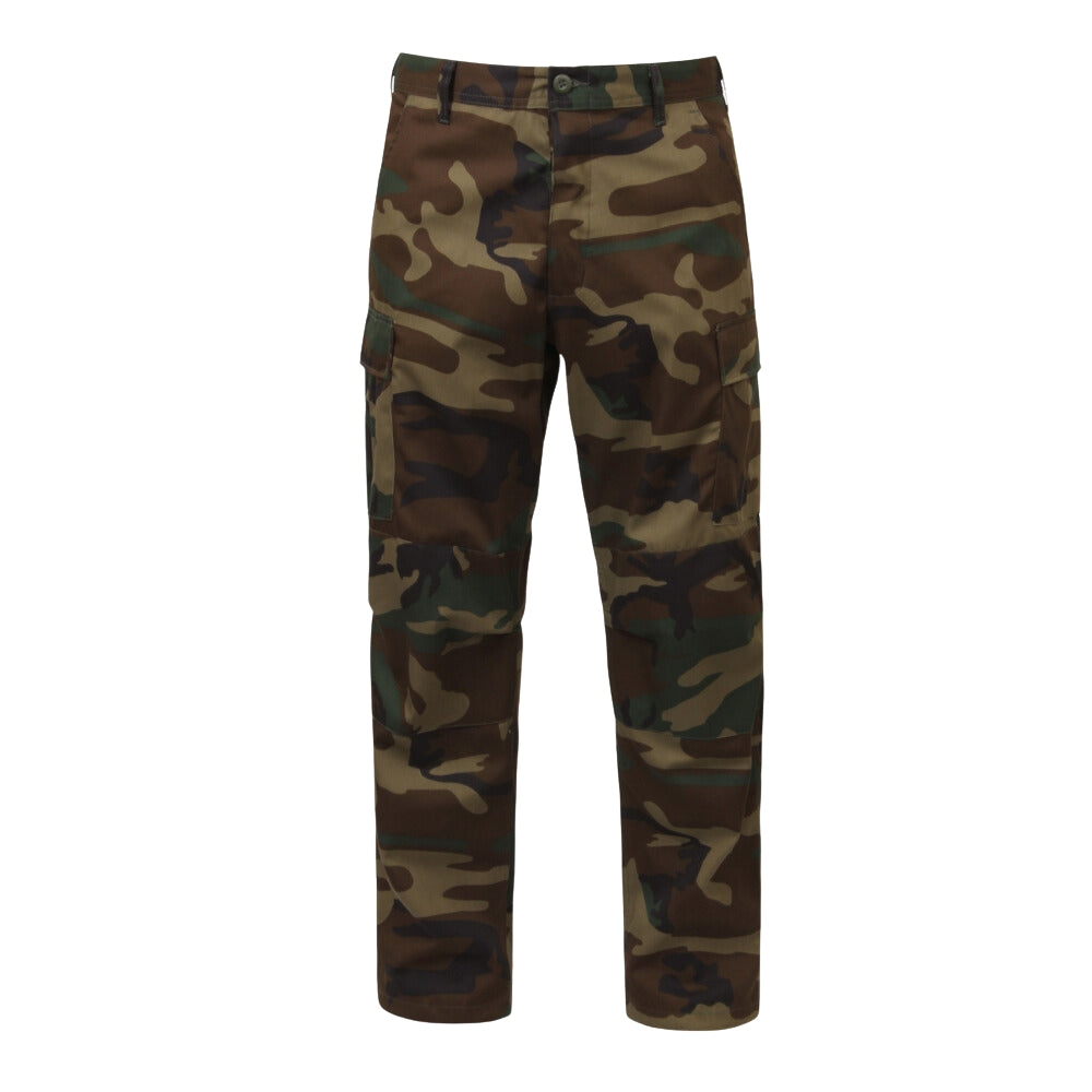 Rothco Camo Tactical BDU Pants (Woodland Camo) - 1