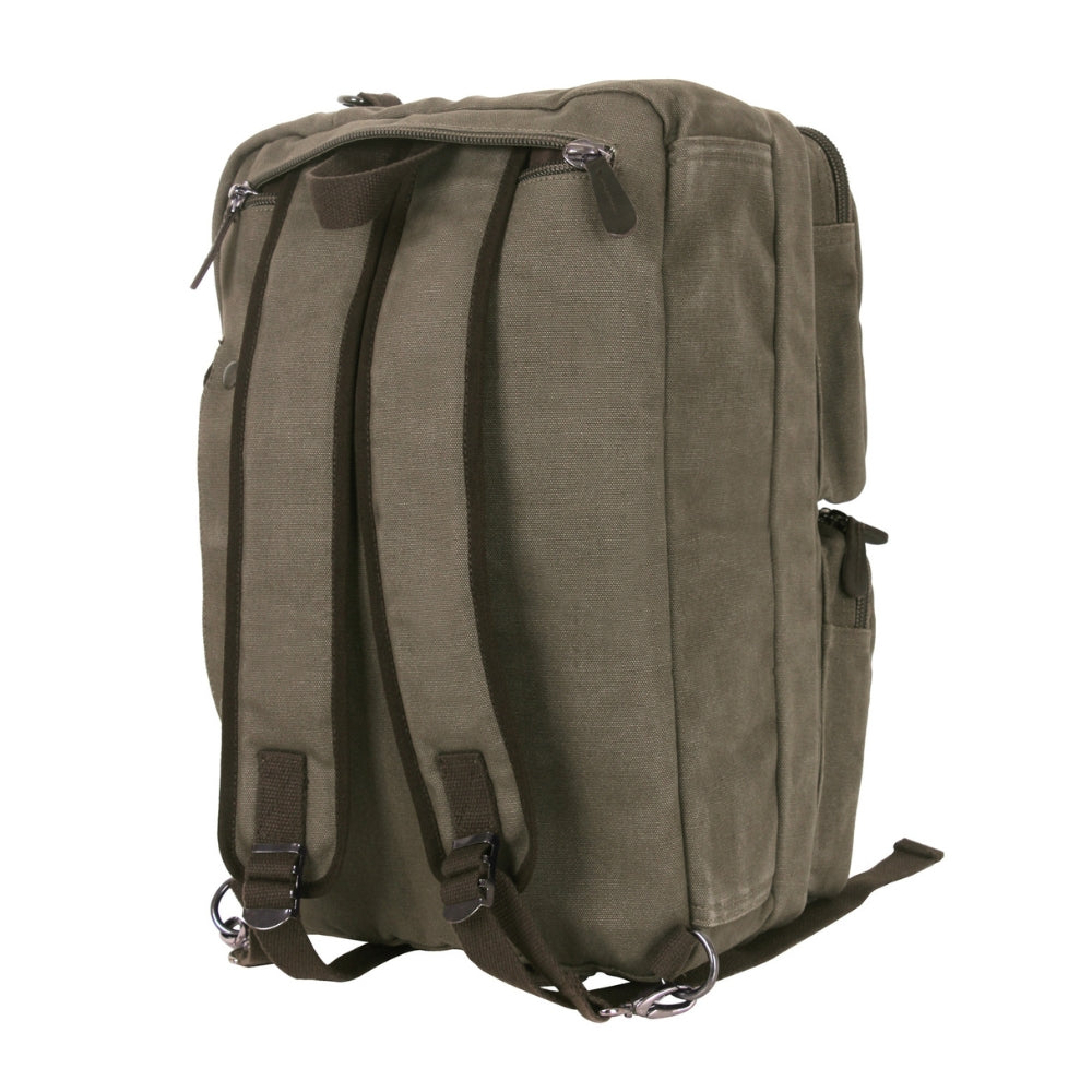 Rothco Canvas Briefcase Backpack 613902027831 | All Security Equipment - 3